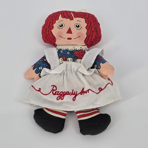 Applause Other - Vtg Applause Raggedy Ann Doll Beanbag Soft Cloth Rare 7" Height Handheld Plush